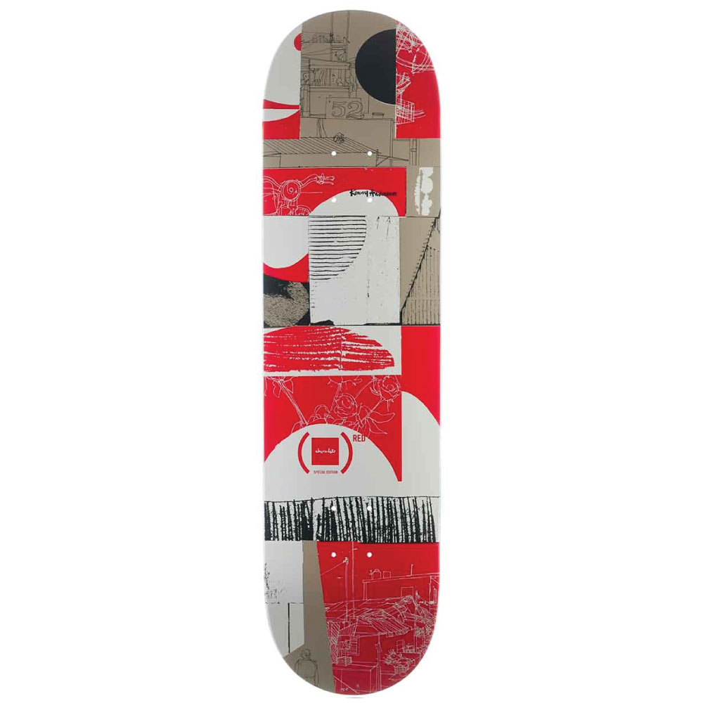 Chocolate Skateboard Deck Anderson (RED)