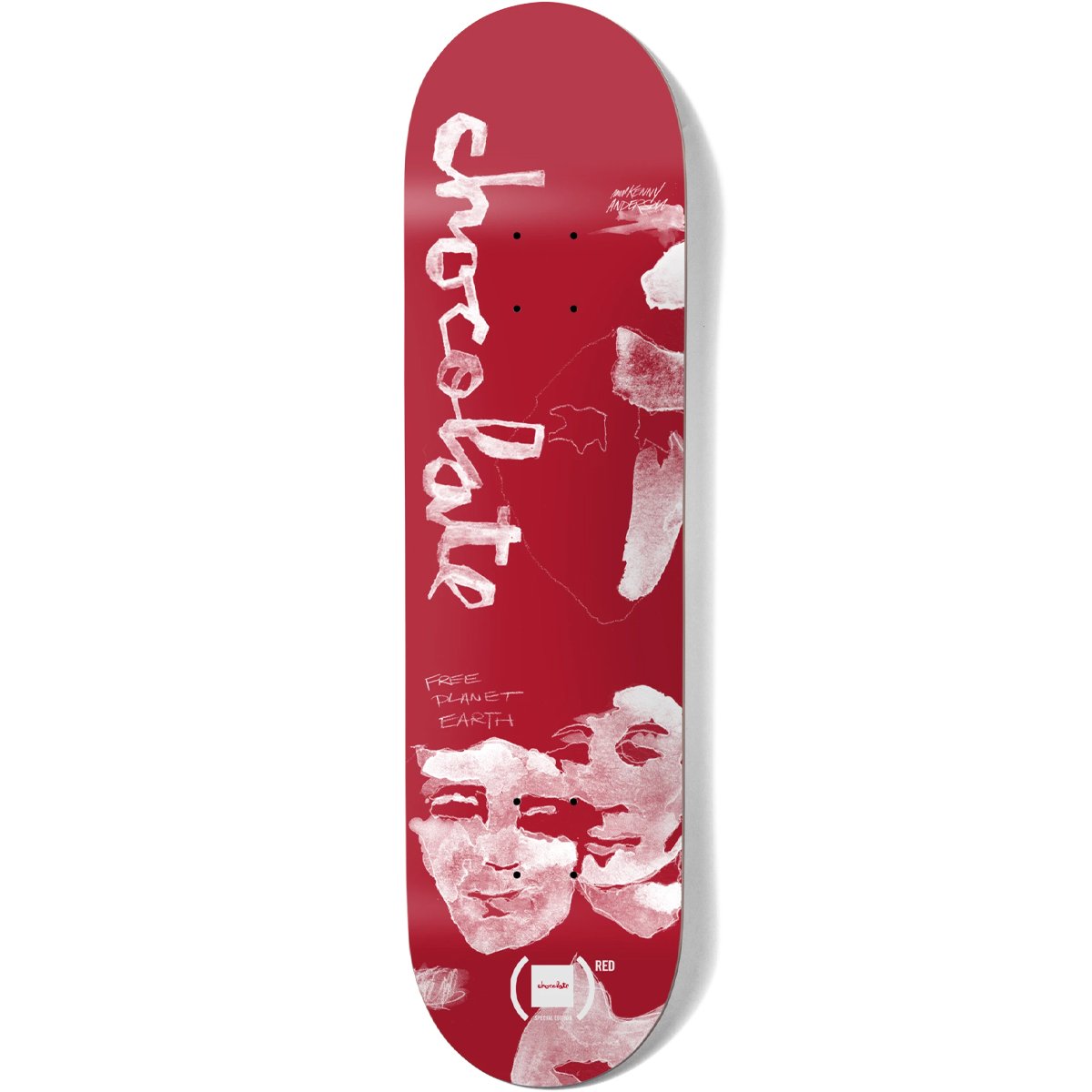 Chocolate - Anderson Red Skidul Deck 8.5