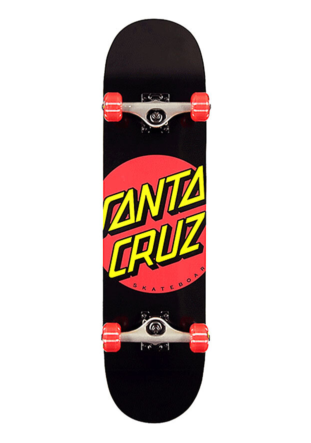 Santa Cruz - Classic Dot Super Micro Skateboard Complete 7.25