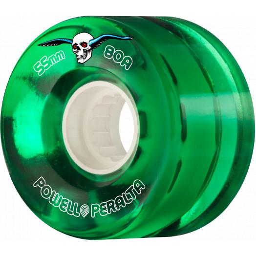 Powell Peralta - Clear Cruisers Green 55mm 80A