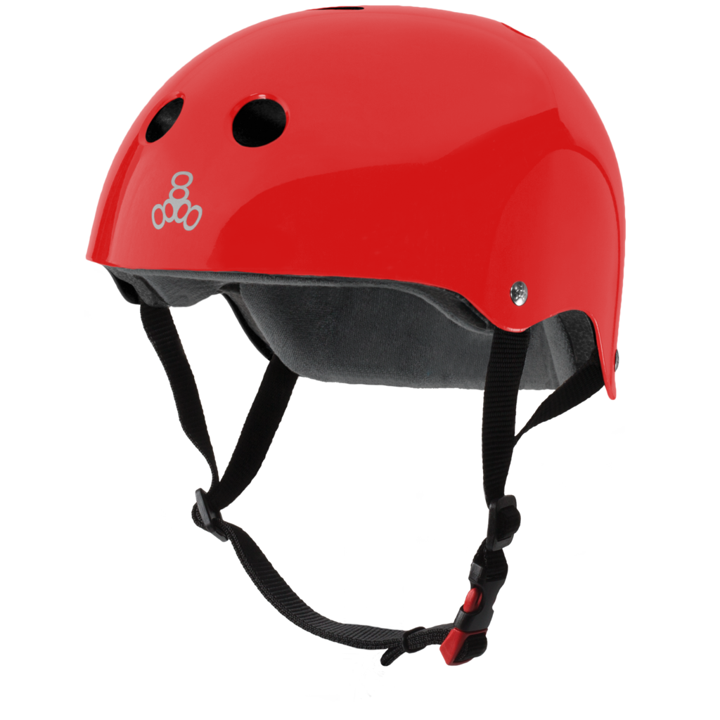 Triple 8 - Helmet Red Glossy XS/S,S/M