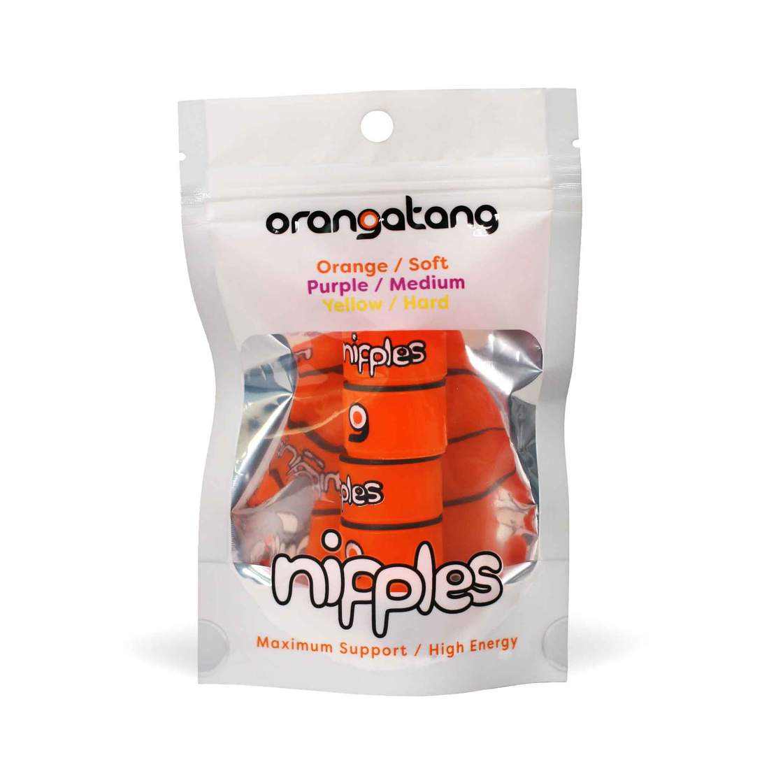 Orangatang - Bushings Nipples 85a (สีส้ม)