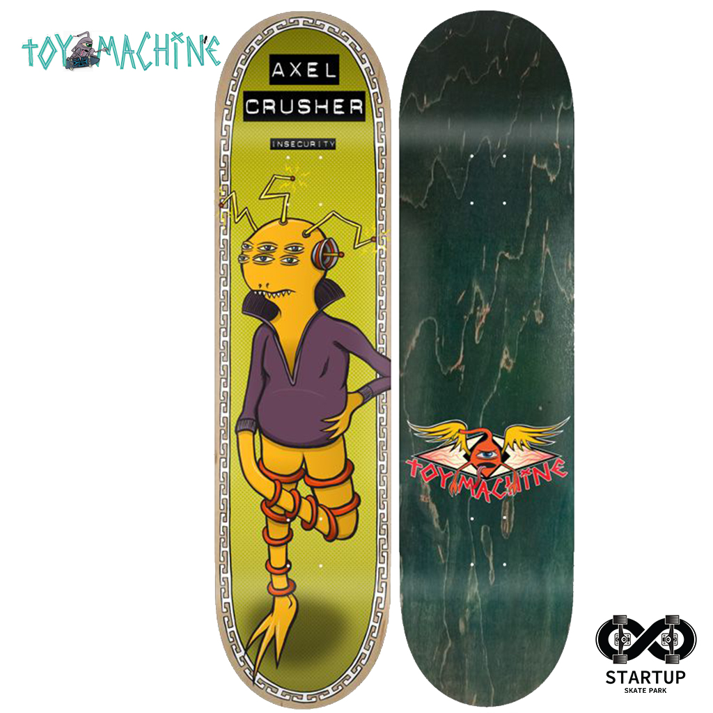 Toy Machine Axel Cruysberghs Insecurity 8.5 Skateboard Deck