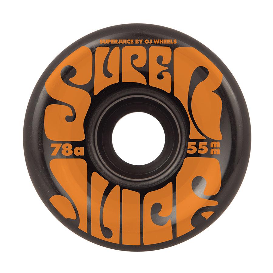 OJ 55mm Mini Super Juice Black  78a Skateboard Wheel