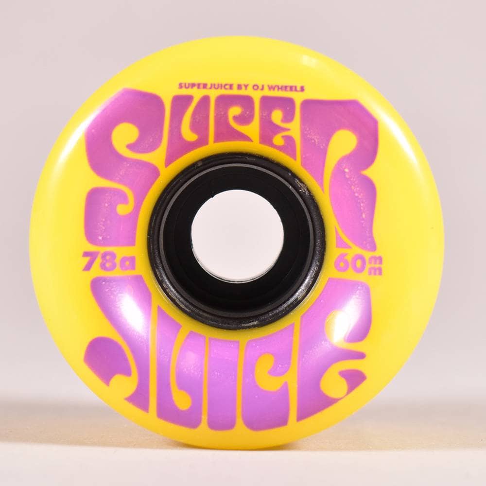 OJ Super Juice Yellow 78a Skateboard Wheel 60mm