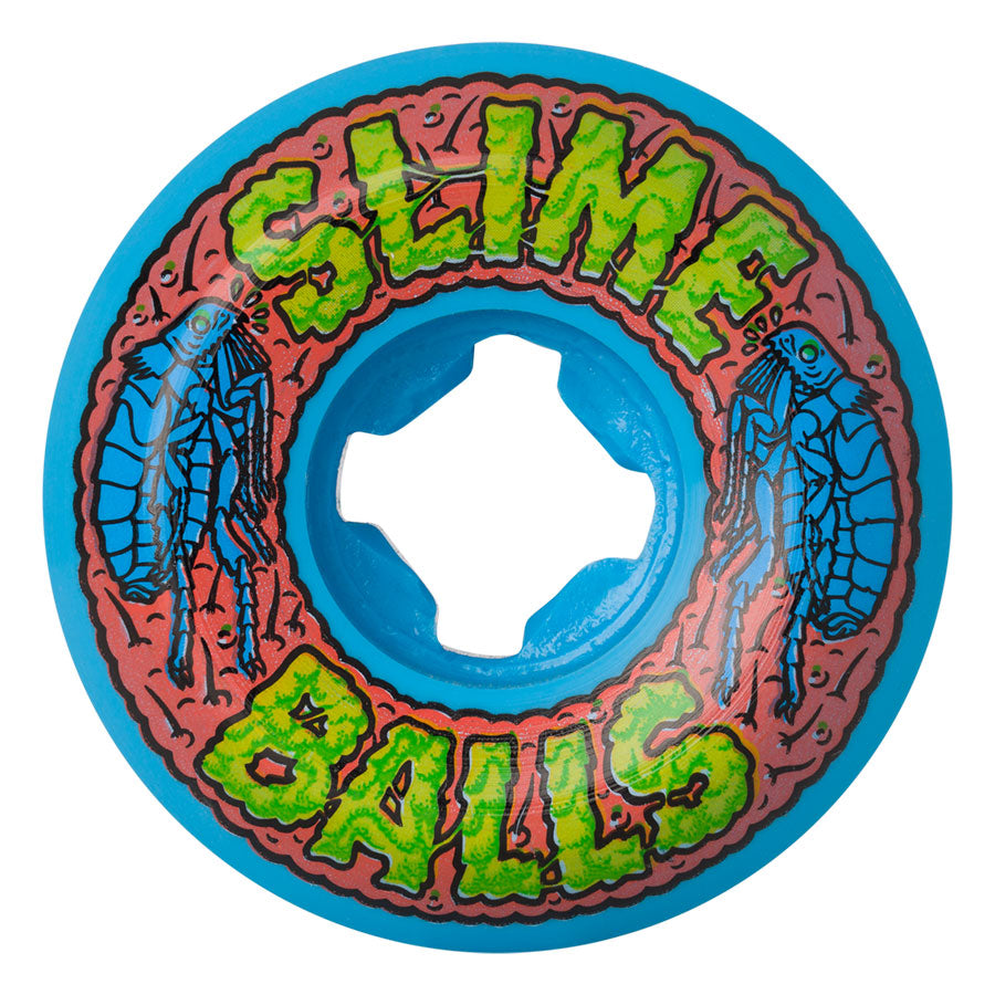 Slime Balls Flea Balls Speed Balls Blue 99a Skateboard Wheel 53mm