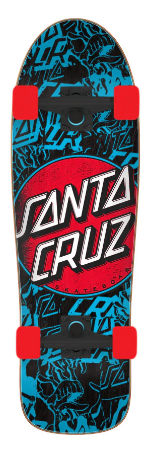 Santa Cruz Contra Distress Shaped Cruiser Complete 9.7*31.7