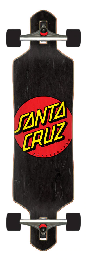 Santa Cruz Classic Dot Drop Thru Cruiser Complete 9.036