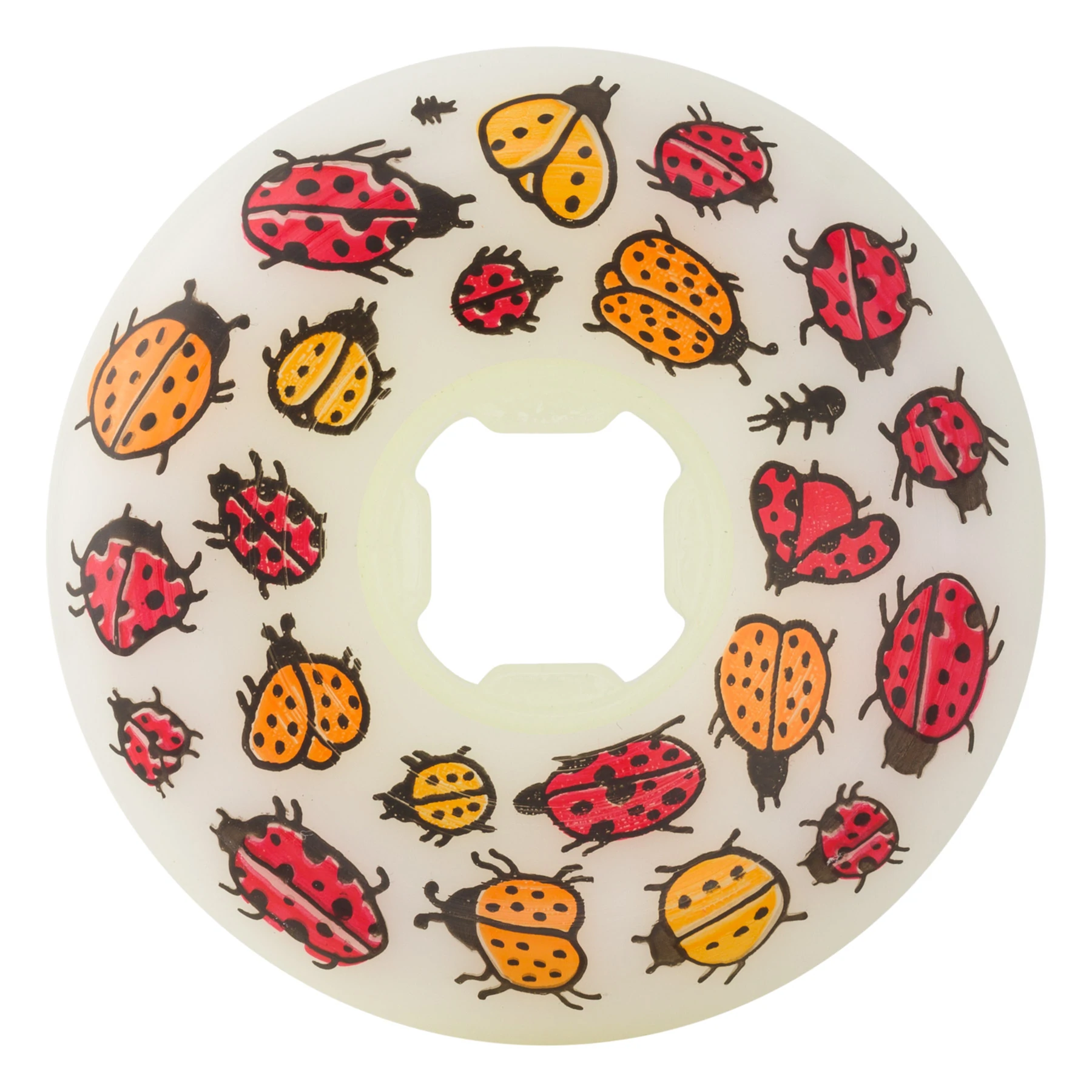 OJ Boserio Ladybugs Original White 99a Skateboard Wheels 60mm