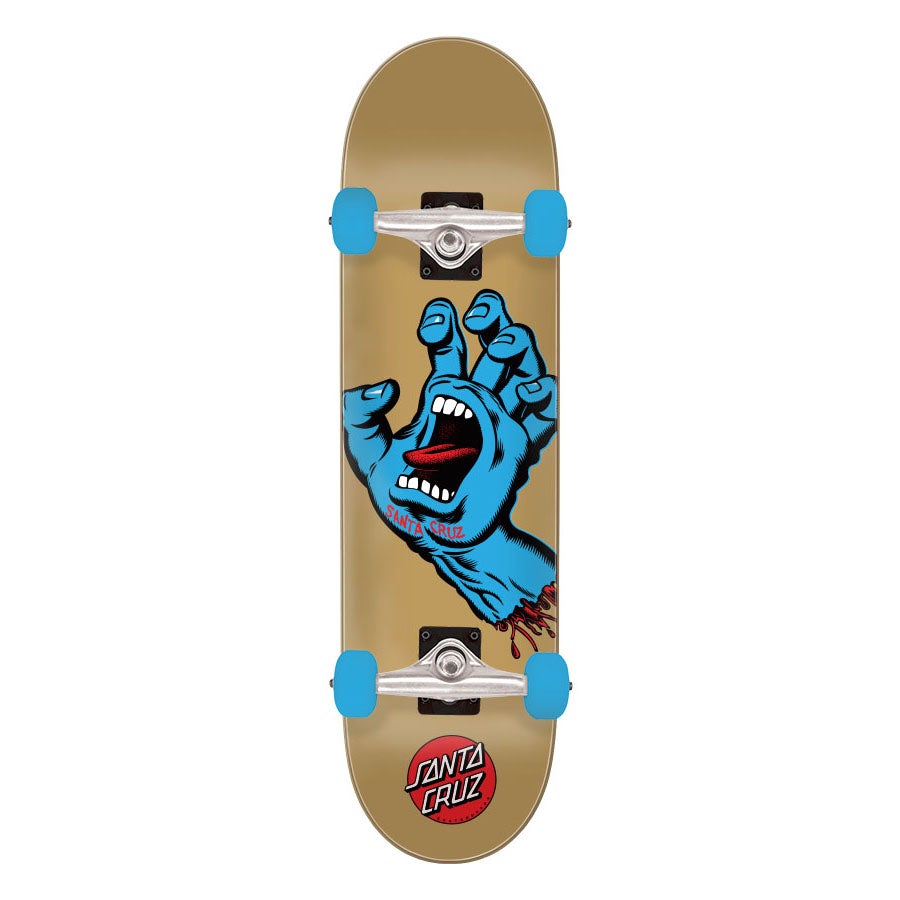 Santa Cruz - Screaming Hand Large Skateboard Complete 8.25 x 31.5