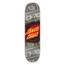 Santa Cruz - Dollar Flame Skateboard Deck 8.0 x 31.6