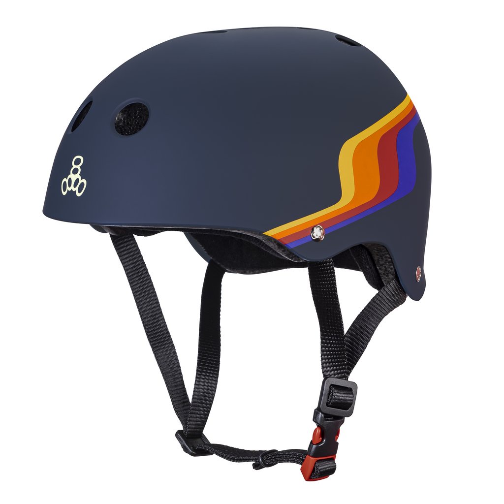 หมวกกันน็อค Triple 8 - Helmet Black Hologram XS/S,S/M,L/XL
